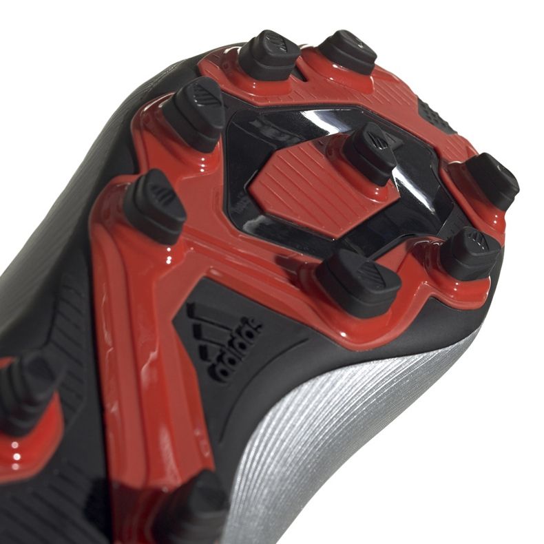 Kopačky adidas X 19.4 FxG stříbrné F35379 stříbrný 2