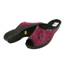 Dámské boty Befado pu 581D195 černá červené vícebarevný 4