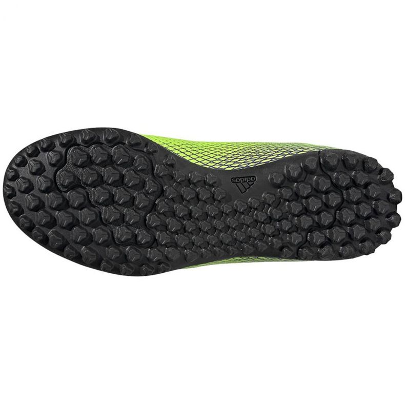 Kopačky Adidas X Ghosted.4 Tf Jr EG8229 zelený zelený 2