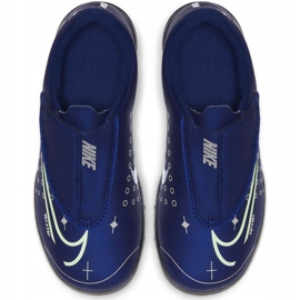 Kopačky Nike Mercurial Vapor 13 Club Mds Tf Ps (V) Jr CJ1180-401 námořnická modrá 4