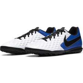 Kopačky Nike Tiempo Legend 8 Club Tf M AT6109 104 bílý černá, modrá, bílá 1