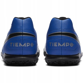 Kopačky Nike Tiempo Legend 8 Club Tf M AT6109 104 bílý černá, modrá, bílá 6