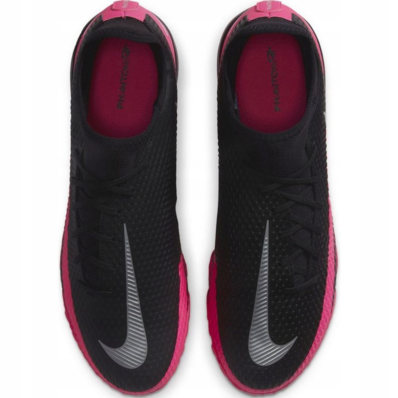 Kopačky Nike Phantom Gt Academy Df Tf M CW6666 006 růžová, černá černý 1