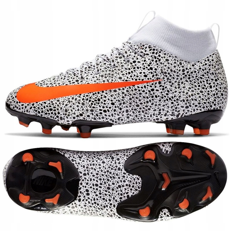 Kopačky Nike Mercurial Superfly 7 Academy CR7 FG / MG Jr CV3182-180 bílý 2