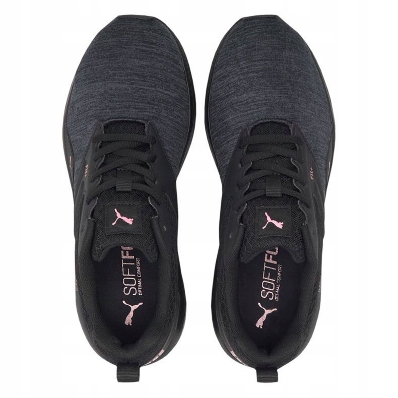 Pánské boty Puma Nrgy Comet šedo-černé 190556 40 černá šedá 1