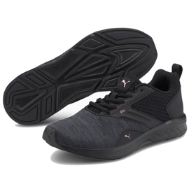Pánské boty Puma Nrgy Comet šedo-černé 190556 40 černý šedá 3