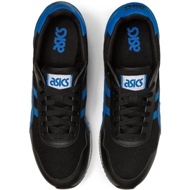 Pánské boty Asics Tiger Runner černé a modré 1191A207 004 černá modrý vícebarevný 1