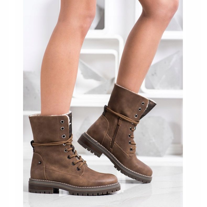 Super Mode High Trappers hnědý 1