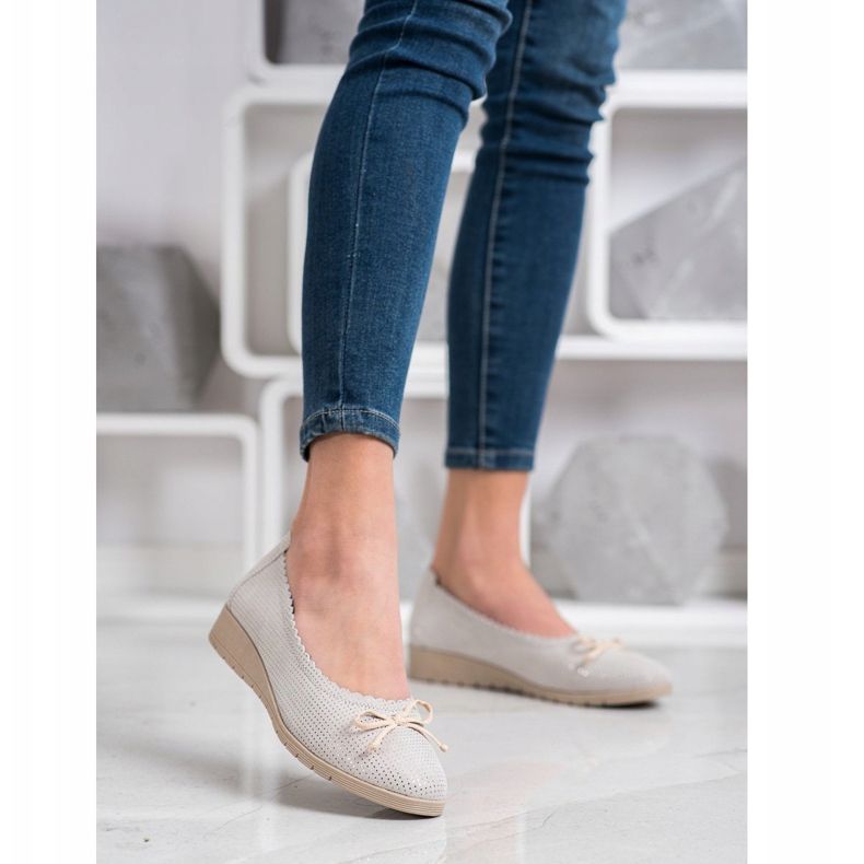 Filippo Elegantní kožené balerínky vícebarevný 1