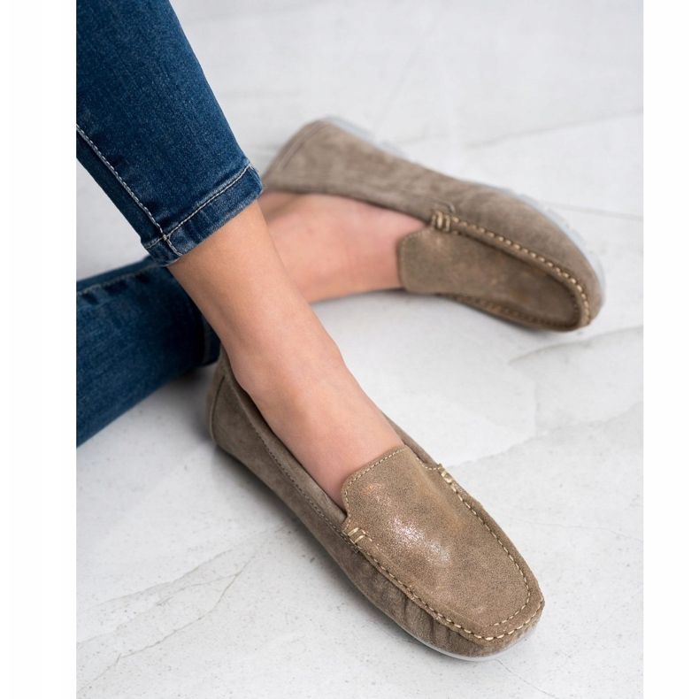 Filippo Kožené mokasíny hnědý 1