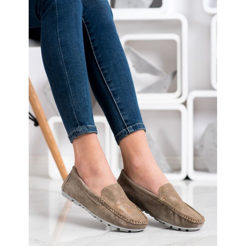 Filippo Kožené mokasíny hnědý 2