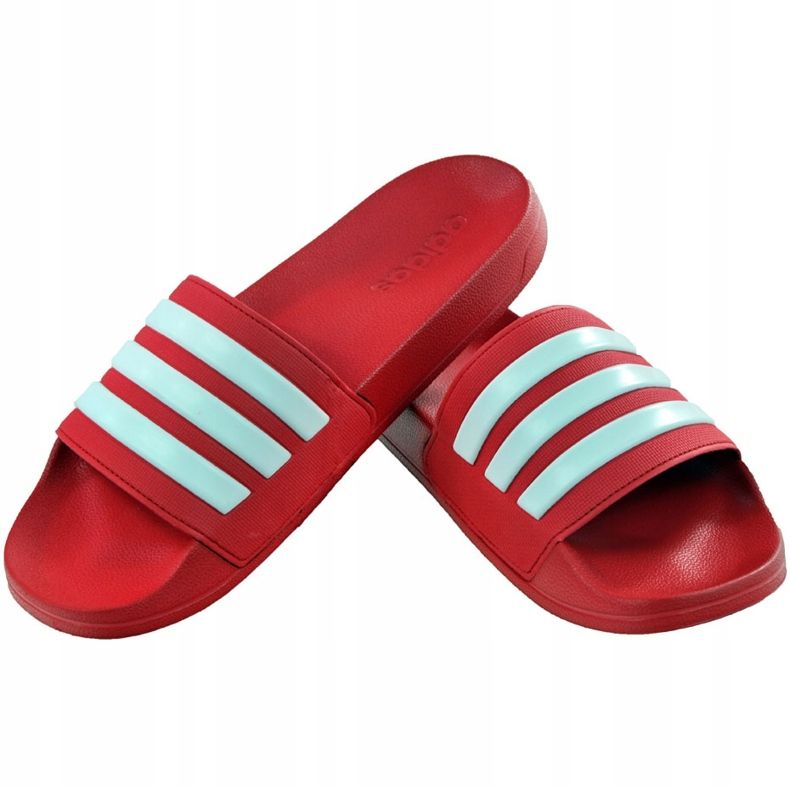 Pánské pantofle Adidas Adilette Shower červené AQ1705 bílý 1 Pánské pantofle Adidas Adilette Shower červené AQ1705 bílý 1