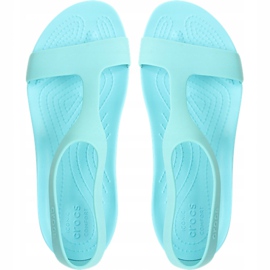 Dámské sandály Crocs Serena Sandal W mint 205469 40M zelená 1