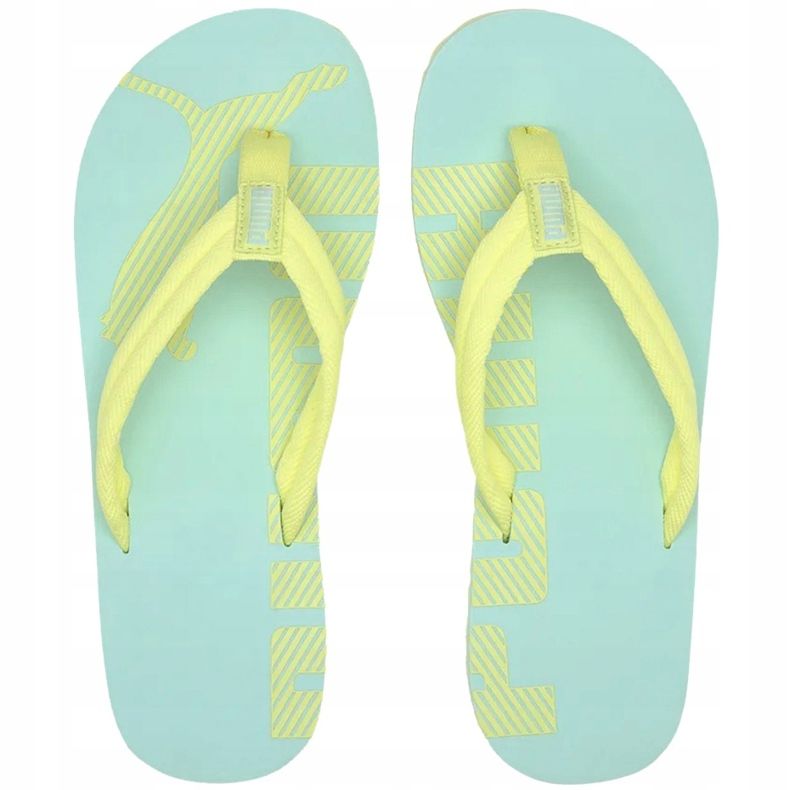 Dámské pantofle Puma Epic Flip V2 vápno-mátová 360248 39 vícebarevný 2