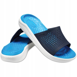 Námořnická modro-bílá Crocs Literide Slide 205 183 462 námořnická modř 1