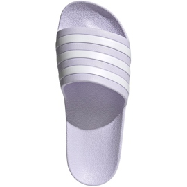 Fialové pantofle Adidas Adilette Aqua EG1742 fialová 2