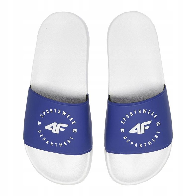 Dámské pantofle 4F kobalt H4L20 KLD002 36S námořnická modrá vícebarevný 1