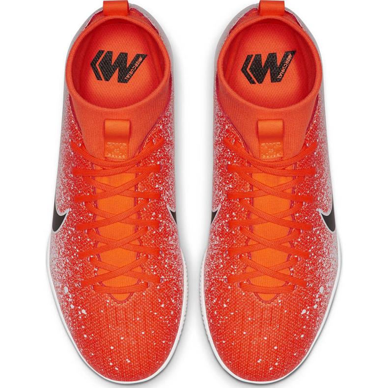Kopačky Nike Mercurial Superfly X 6 Academy Ic Jr AH7343 801 vícebarevný pomerančový 1