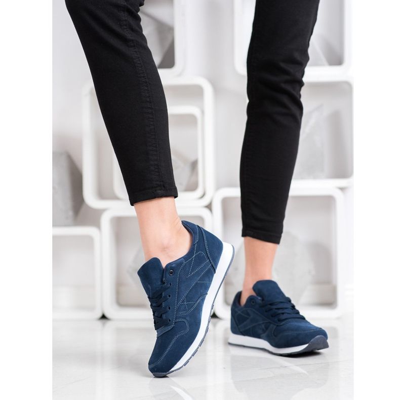 Goodin Tmavě modrá sportovní obuv námořnická modrá 1