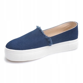 Slip On Jeans 80138 Navy Blue námořnická modrá 1