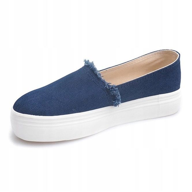 Slip On Jeans 80138 Navy Blue námořnická modř 1