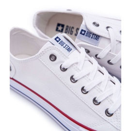 Big Star Classic Tenisky s kravatou bílé DD174271 bílý 2