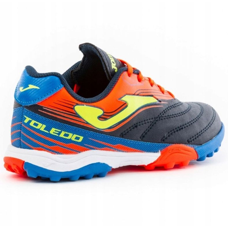 Kopačky Joma Toledo Tf Jr TOJW.2003.TF námořnická modrá, oranžová, modrá námořnická modř 2