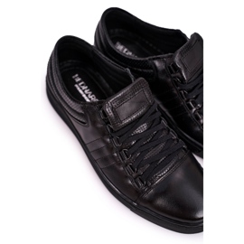 Bednarek Polish Shoes Pánské kožené tenisky Brogues Bednarek černé černý 1
