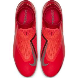 Fotbalová obuv Nike Phantom Vsn Academy Df FG / MG AO3258 600 červený červený 1