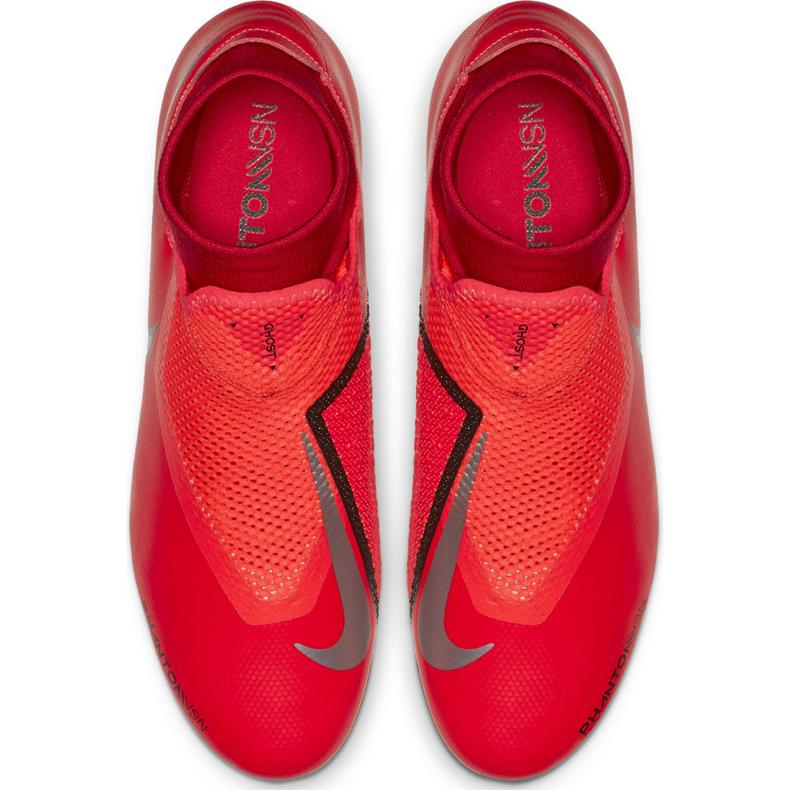 Fotbalová obuv Nike Phantom Vsn Academy Df FG / MG AO3258 600 červený červený 1