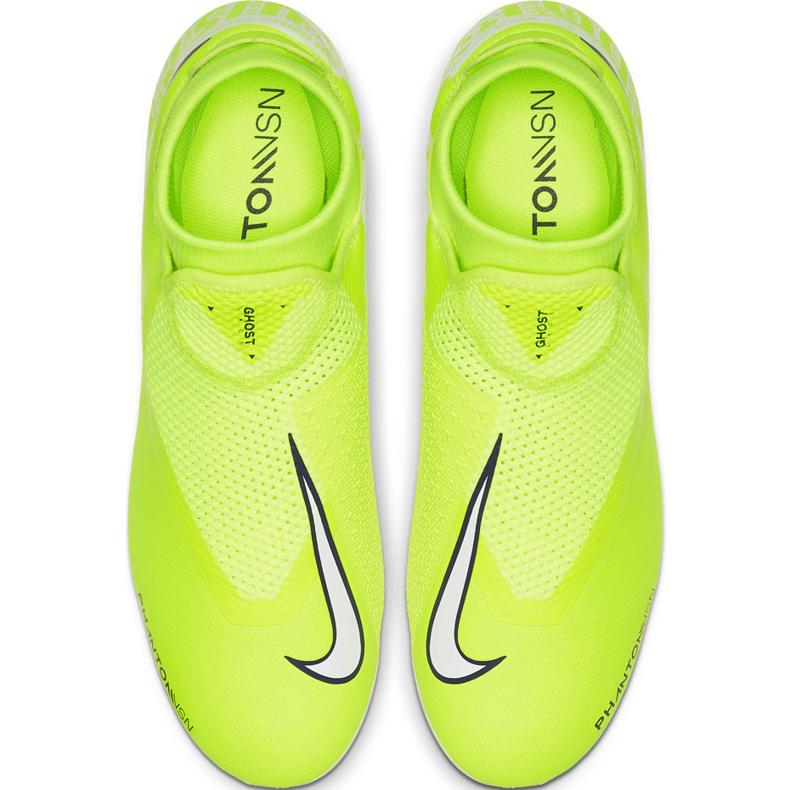 Fotbalová obuv Nike Phantom Vsn Academy Df FG / MG AO3258 717 růžový žluť 1