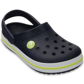 Boty Crocs Crocband Clog K Jr. 204537 42K černý námořnická modř zelený 2