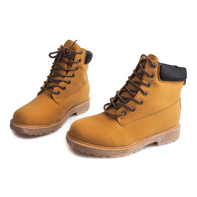 Izolované trekingové boty Timbery A05 Camel hnědý 1