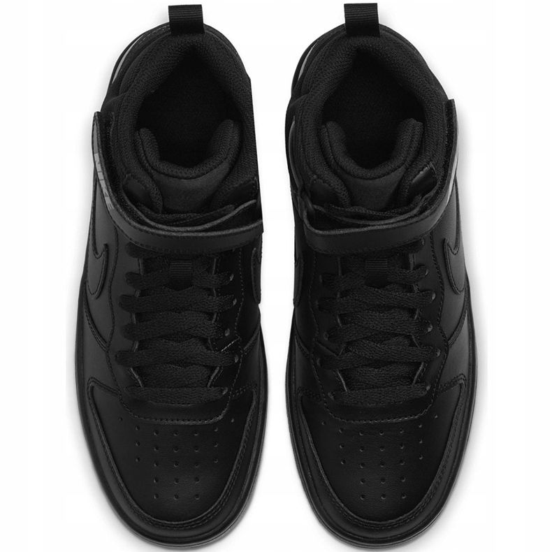Dětská obuv Nike Court Borough Mid 2 černá CD7782 001 1
