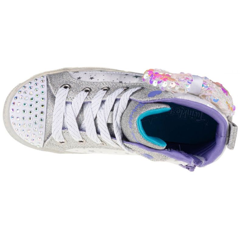 Skechers Shuffle Brights 2.0 Jr 314015L-WSL šedá vícebarevný 2