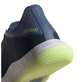 Sálová obuv adidas Adizero FastCourt Primeblue M FX1773 vícebarevný černý 2