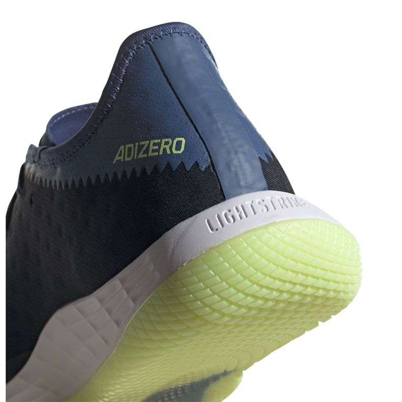 Sálová obuv adidas Adizero FastCourt Primeblue M FX1773 vícebarevný černý 2