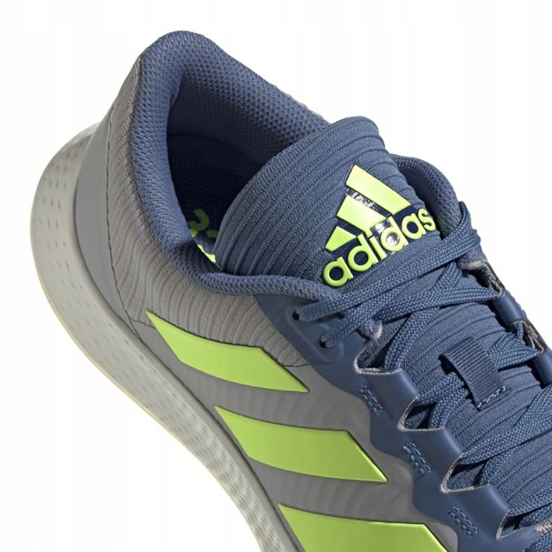 Sálová obuv adidas ForceBounce M FX1797 vícebarevný šedá 2