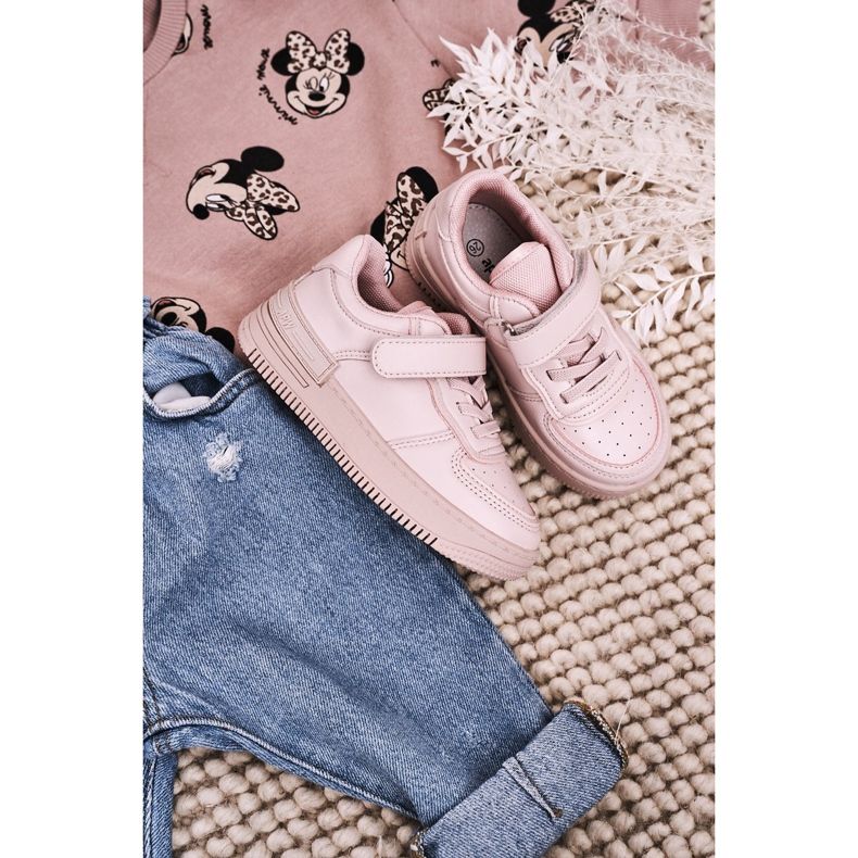 Apawwa Dětské sportovní boty se suchým zipem růžové vzdušné růžový 1