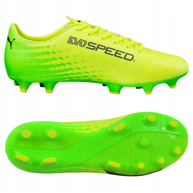 Kopačky Puma Evo Speed ​​17.4 Fg M 104017 01 zelená 2