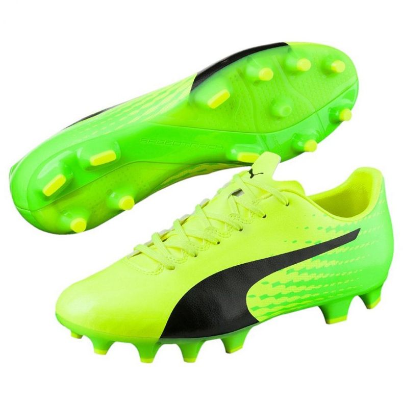 Kopačky Puma Evo Speed ​​17.4 Fg M 104017 01 zelený 3
