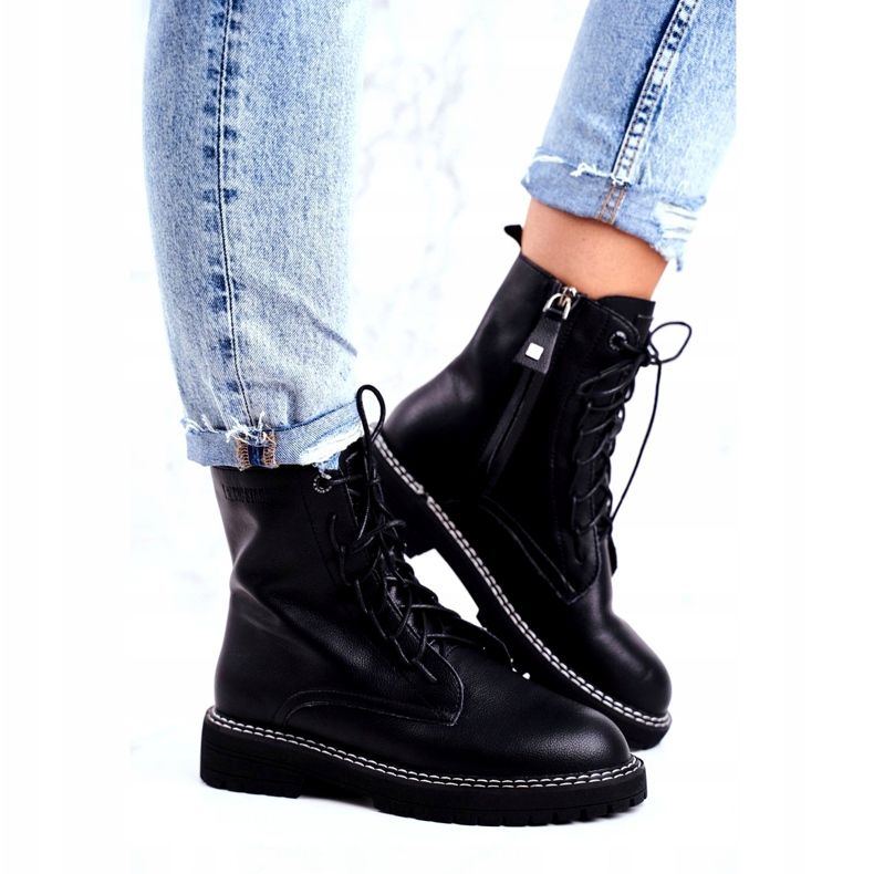 Dámské boty Big Star černé GG274596 černá 1