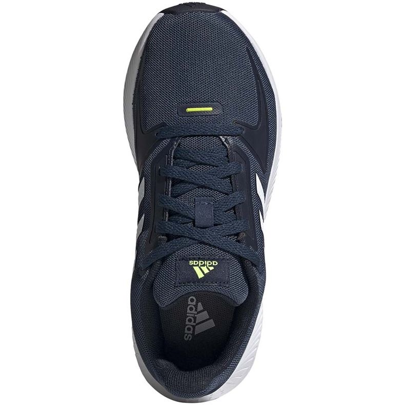 Dětská obuv Adidas Runfalcon 2.0 K navy blue FY9498 bílý námořnická modrá 1