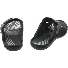 Černé pánské pantofle 307 černý 1