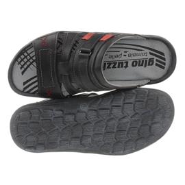 324 černé pánské pantofle černý 1