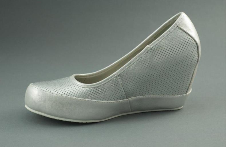 Tenisky VC6089 stříbrné stříbro 2