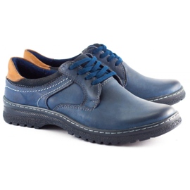 KOMODO Pánské zimní boty 835F tmavě modré námořnická modrá 2