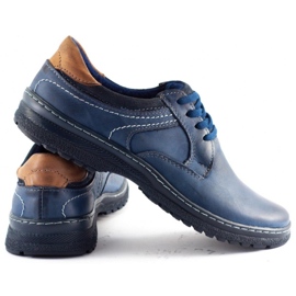 KOMODO Pánské zimní boty 835F tmavě modré námořnická modrá 4
