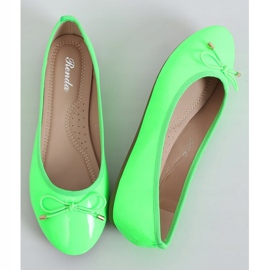 Neonově zelené balerínky DY-01 Green zelený 1