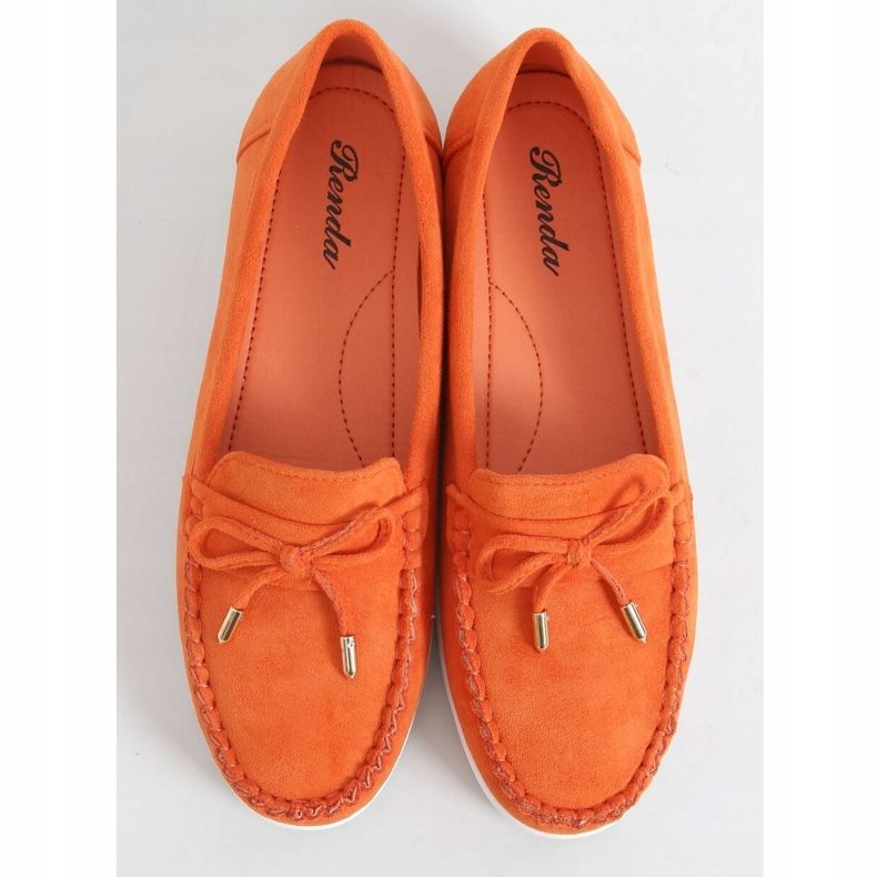 Oranžové dámské mokasíny RQ-2 Orange pomerančový 1